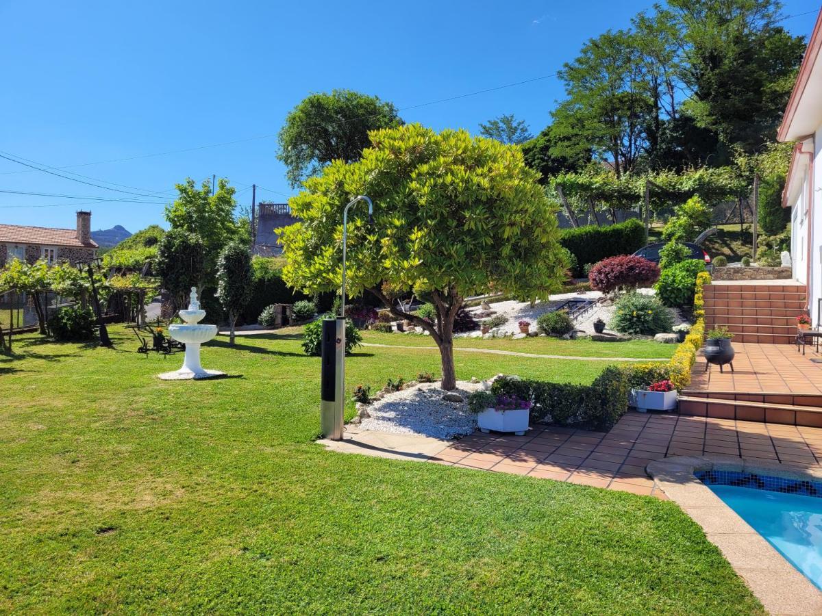 Вилла Casa Tarrio Con Piscina - Santiago De Compostela Boqueixon Экстерьер фото