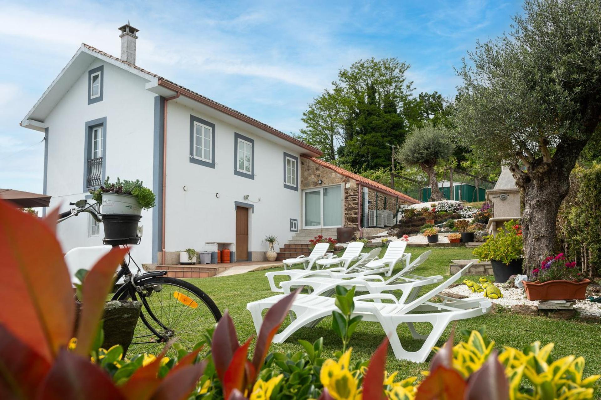 Вилла Casa Tarrio Con Piscina - Santiago De Compostela Boqueixon Экстерьер фото