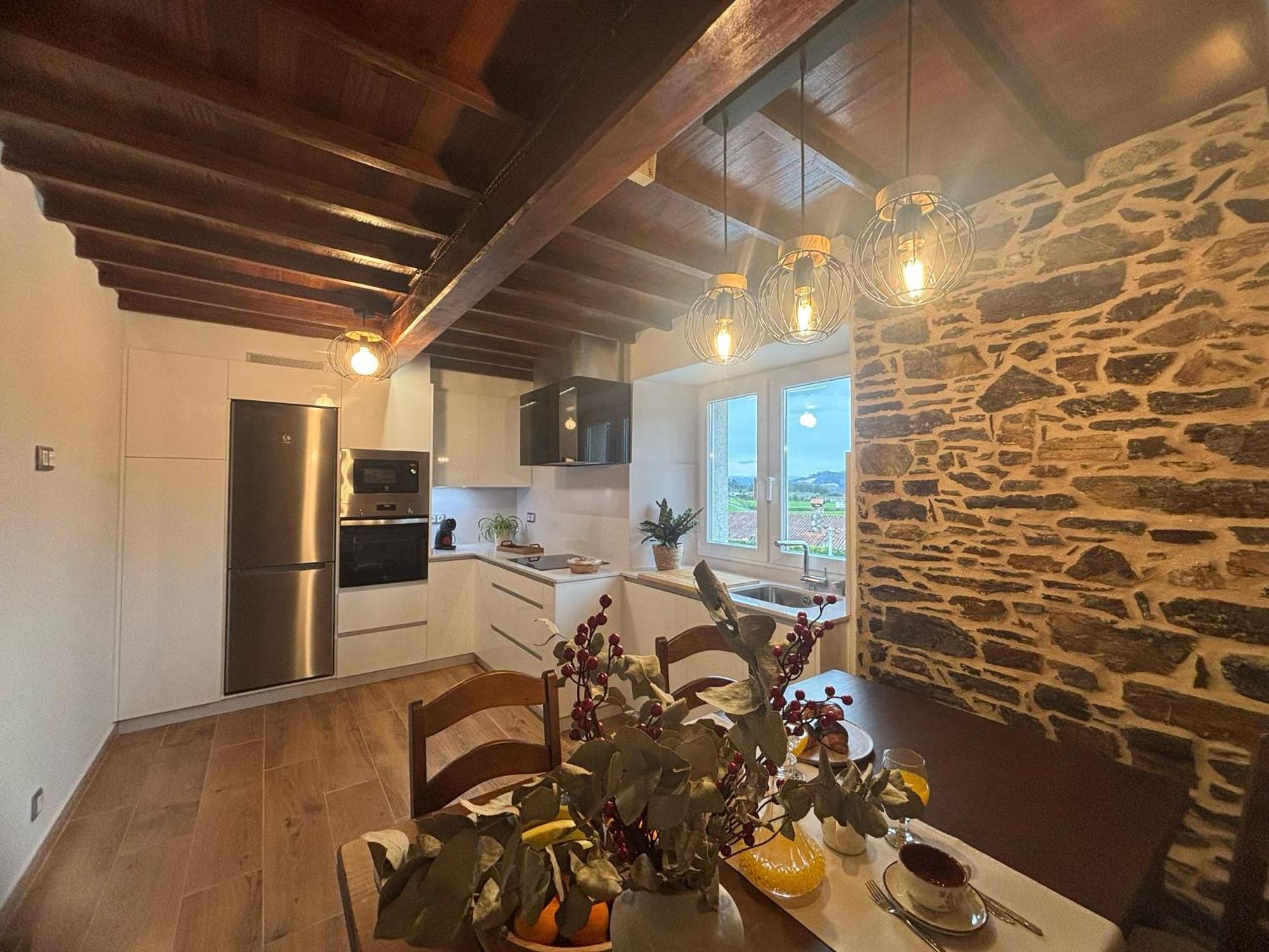 Вилла Casa Tarrio Con Piscina - Santiago De Compostela Boqueixon Экстерьер фото